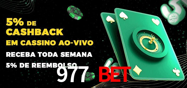 Promoções do cassino ao Vivo 977 bet